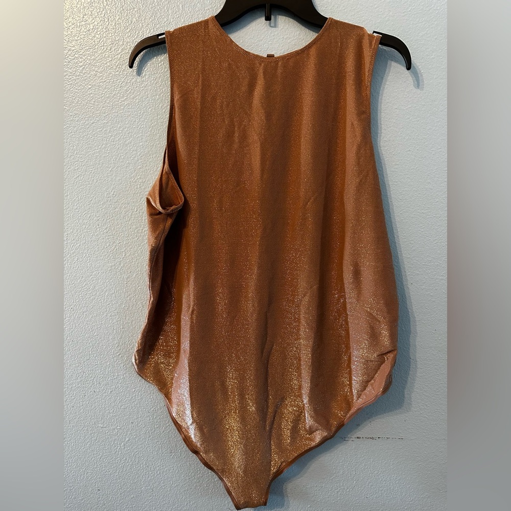 NWT - Skims Shimmer Crew Neck Bodysuit